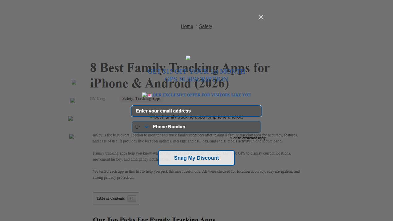 8 Best Family Tracking Apps for iPhone & Android (2026) Family1st